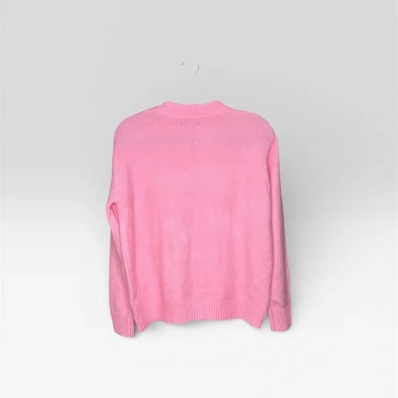 Nasty Gal Pink Graphic Sweater - Picture 2 of 7